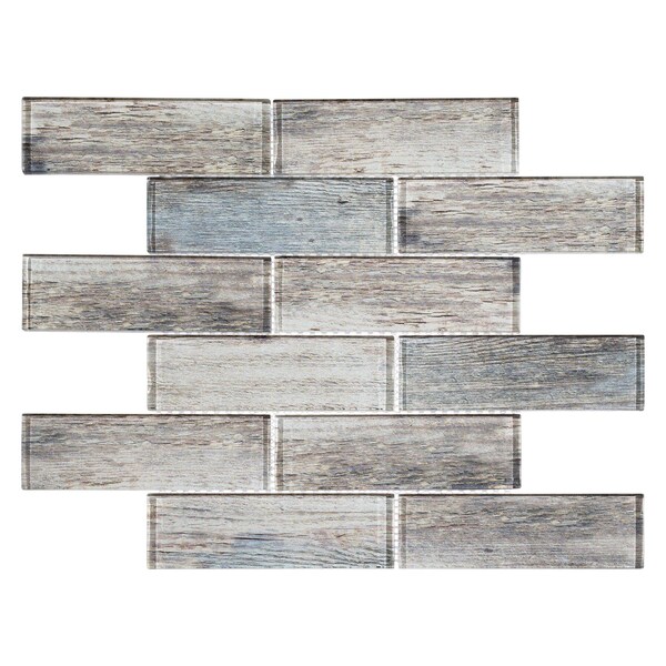 Andova Tiles ANDOVA TILES Migdal 2" x 6" Glass Brick Joint Mosaic Tile - ANDMIG234