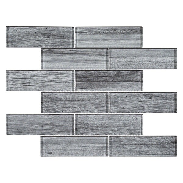 Andova Tiles ANDOVA TILES Migdal 2" x 6" Glass Brick Joint Mosaic Tile - ANDMIG234