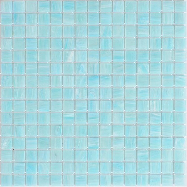 Apollo Tile Celestial 12 in. x 12 in. Glossy Persian Green Glass Mosaic Wall and Floor Tile 20 sqft/case, 20PK - APLST88GN413A
