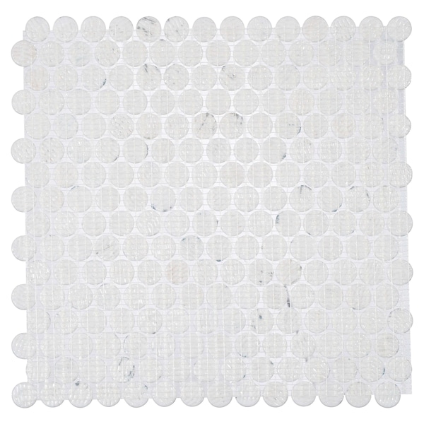 Andova Tiles Muse 1 in. x 1 in. Glass Penny Round Mosaic Wall & Floor Tile - ANDOVA TILES