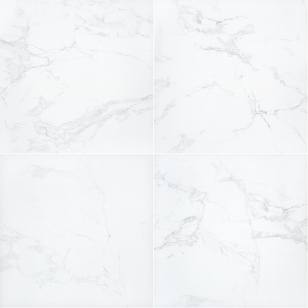 Msi Praia Carrara Sample Porcelain Matte Paver Tile - ZOR-LSC-0205-SAM