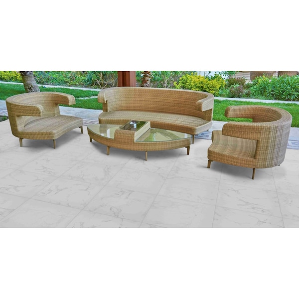 Msi Praia Carrara Sample Porcelain Matte Paver Tile - ZOR-LSC-0205-SAM