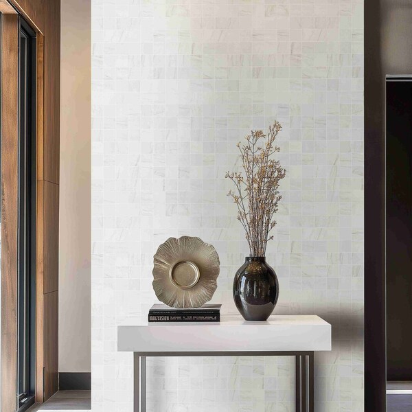 Msi Sample Kaya Zermatta Blanca Matte Porcelain Mosaic Floor And Wall Tile - ZOR-PT-0894-SAM