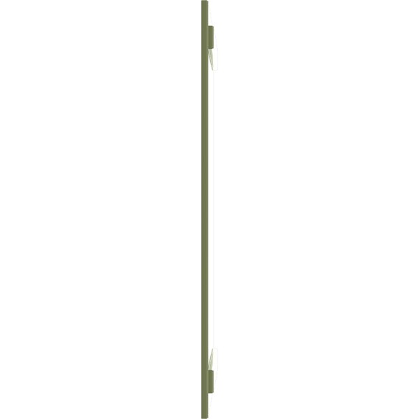 Ekena Millwork True Fit PVC Three Board Joined Board-n-Batten Shutters, Moss Green, 16 1/8W x 30H, PR - TFP101BBF16X030MG