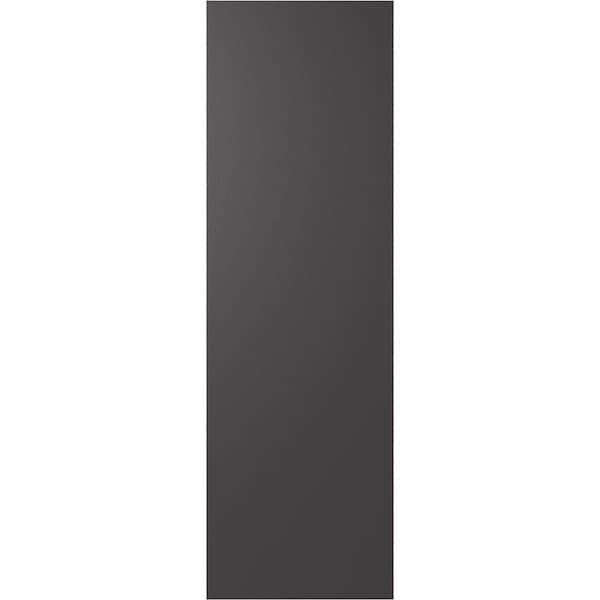 Ekena Millwork 12W x 55H True Fit PVC Diagonal Slat Modern Style Fixed Mount Shutters, Shadow Mountain, PR - TFP001DG12X055SM