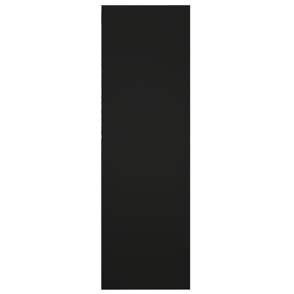 Ekena Millwork True Fit PVC San Miguel Mission Style Fixed Mount Shutters, Black, 15W x 52H, PR - TFP001SM15X052BL