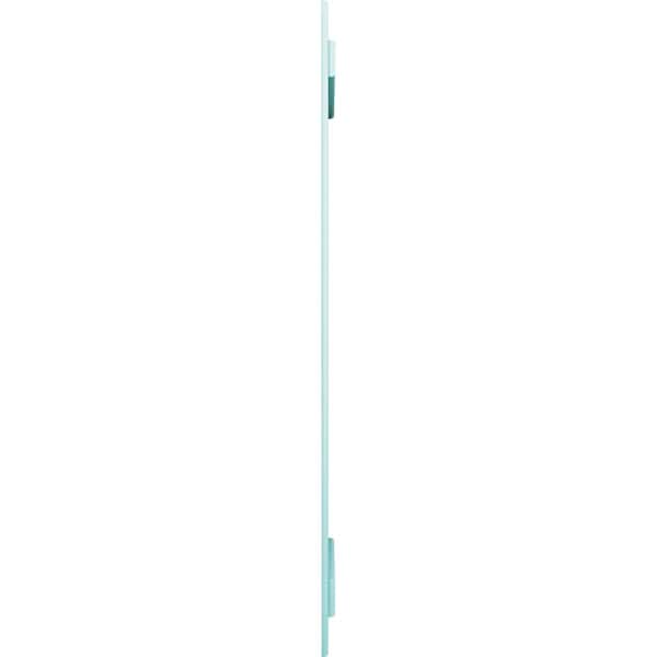 Ekena Millwork True Fit PVC, Four Board Spaced Board-n-Batten Shutters, Pure Turquoise , 23W x 74H, PR - TFP101SBF23X074PT