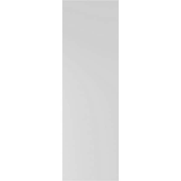 Ekena Millwork True Fit PVC, Two Equal Raised Panel Shutters, Antigua, 12W x 80H, PR - TFP101RPF12X080AN