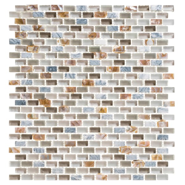 Andova Tiles ANDOVA TILES Tino 0.38" x 0.75" Natural Stone Mosaic Wall & Floor Tile - ANDTIN117