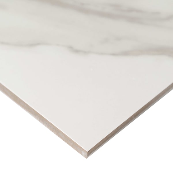 Msi Monza Marbello 35 In. X 35 In. Polished Porcelain Floor And Wall Tile, 2PK - ZOR-PT-0573