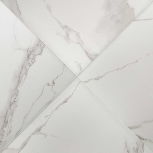 Msi Monza Marbello 35 In. X 35 In. Polished Porcelain Floor And Wall Tile, 2PK - ZOR-PT-0573