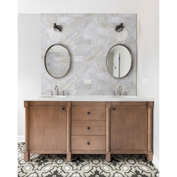 Msi Kenzzi Tahari 8 In. X 8 In. Matte Porcelain Floor And Wall Tile, 12PK - ZOR-PT-0587