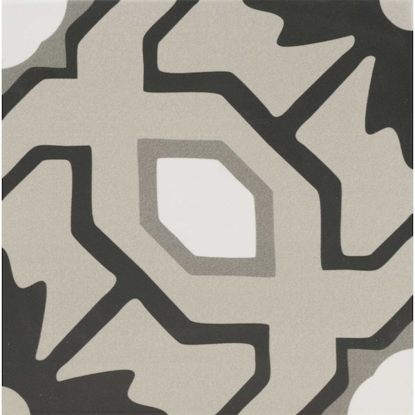 Msi Kenzzi Tahari 8 In. X 8 In. Matte Porcelain Floor And Wall Tile, 12PK - ZOR-PT-0587