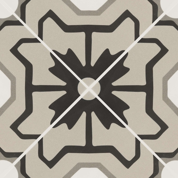 Msi Kenzzi Tahari 8 In. X 8 In. Matte Porcelain Floor And Wall Tile, 12PK - ZOR-PT-0587