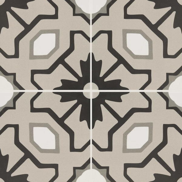 Msi Kenzzi Tahari 8 In. X 8 In. Matte Porcelain Floor And Wall Tile, 12PK - ZOR-PT-0587