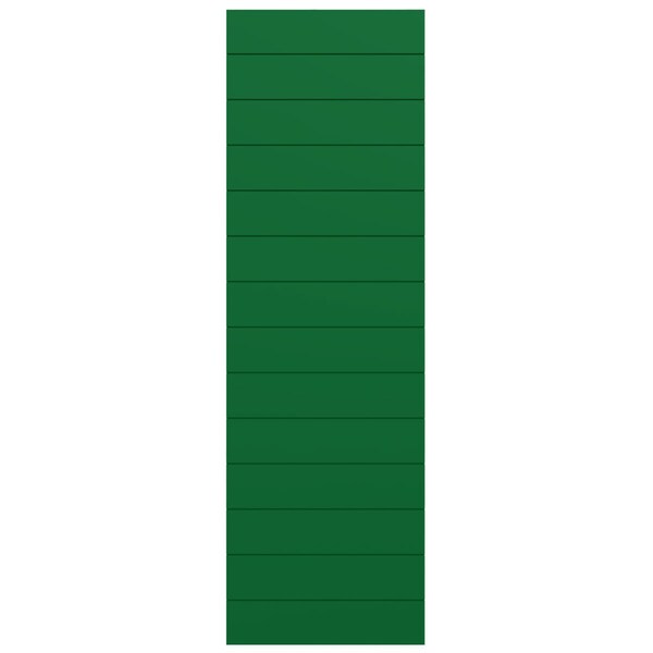 Ekena Millwork True Fit PVC Horizontal Slat Modern Style Fixed Mount Shutters, Viridian Green, 15W x 50H, PR - TFP001HZ15X050HG