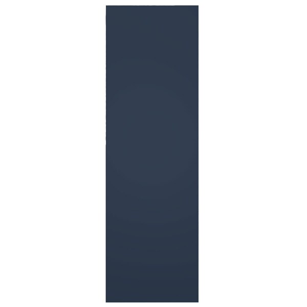 Ekena Millwork True Fit PVC San Miguel Mission Style Fixed Mount Shutters, Starless Night Blue, 12W x 80H, PR - TFP001SM12X080OB