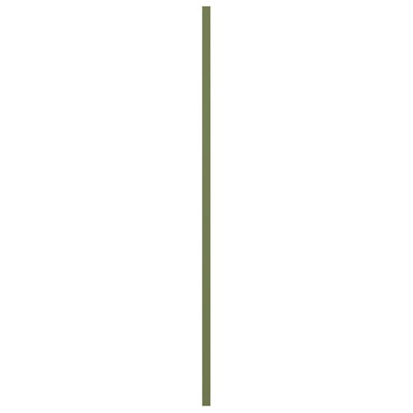 Ekena Millwork True Fit PVC San Juan Capistrano Mission Style Fixed Mount Shutters, Moss Green, 18W x 68H, PR - TFP001SJ18X068MG