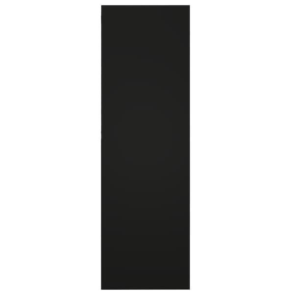 Ekena Millwork True Fit PVC Two Equal Louver Shutters, Black, 12W x 55H, PR - TFP101LVF12X055BL