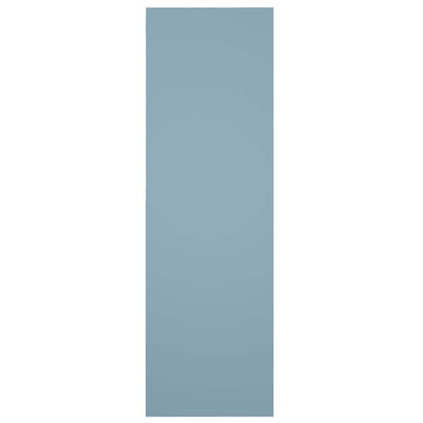 Ekena Millwork True Fit PVC San Miguel Mission Style Fixed Mount Shutters, Peaceful Blue, 15W x 67H, PR - TFP001SM15X067SB