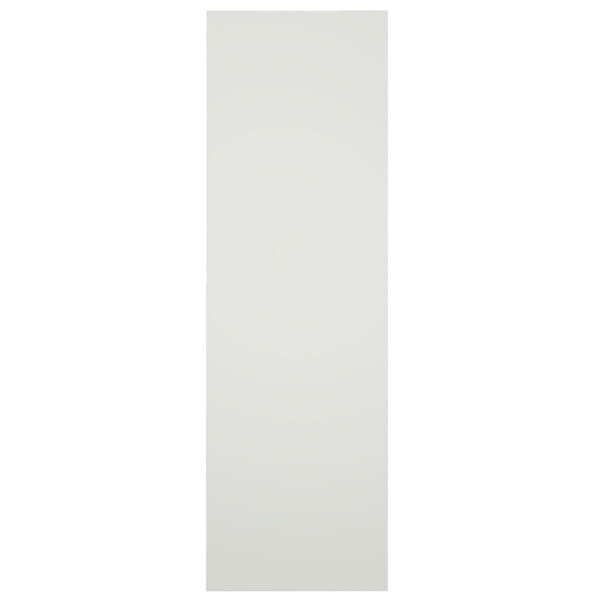 Ekena Millwork True Fit PVC Farmhouse/Flat Panel Combination Fixed Mount Shutters, Unfinished, 12W x 28H, PR - TFP101FC12X028UN