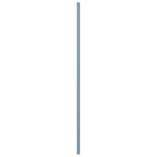 Ekena Millwork True Fit PVC Single Panel Herringbone Modern Style Fixed Mount Shutters, Peaceful Blue, 12W x 25H, PR - TFP001HB12X025SB