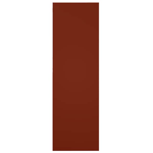 Ekena Millwork True Fit PVC, Three Board Framed Board-n-Batten Shutters, Pepper Red, 16 1/8W x 24H, PR - TFP101BF16X024MR