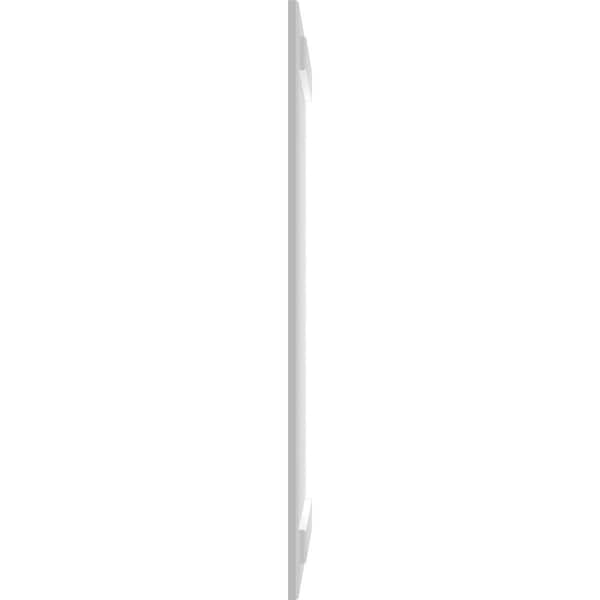 Ekena Millwork True Fit PVC Three Board Joined Board-n-Batten Shutters, Unfinished, 16 1/8W x 32H, PR - TFP101BBF16X032UN