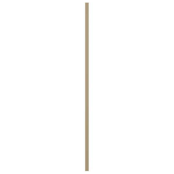 Ekena Millwork True Fit PVC San Carlos Mission Style Fixed Mount Shutters, Natural Twine, 15W x 75H, PR - TFP001SC15X075NT