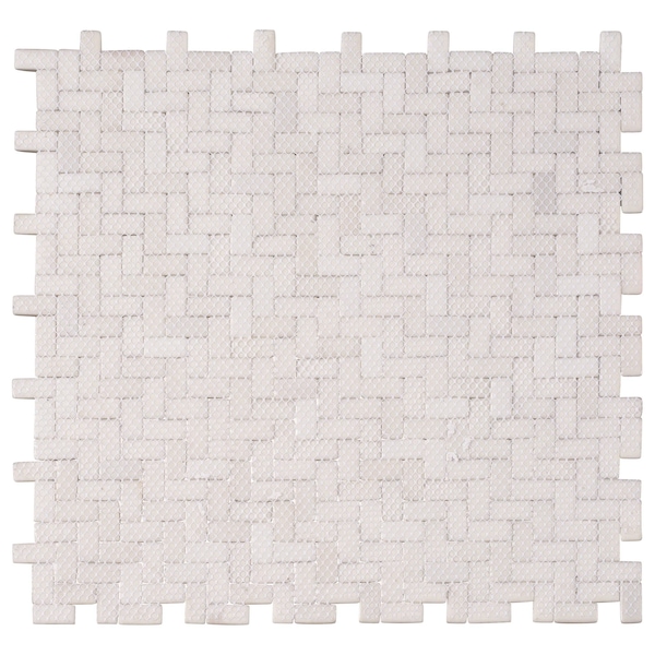 Andova Tiles ANDOVA TILES Comfort 0.37" x 0.87" Glass Herringbone / Chevron Mosaic Wall Tile - ANDCOM322