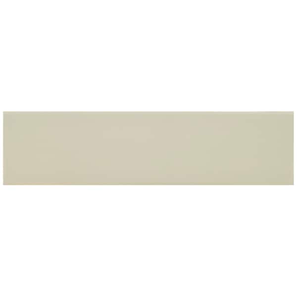 Msi Basix Gray 4 in. x 16 in. Matte Ceramic Subway Wall Tile, 25PK - ZOR-PT-0710