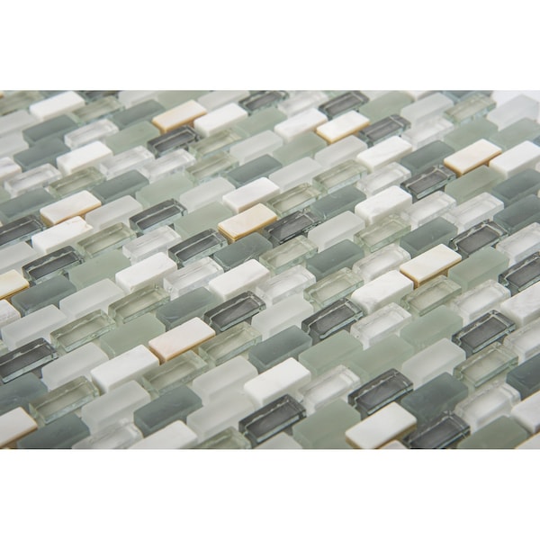 Andova Tiles ANDOVA TILES Tino 0.38" x 0.75" Natural Stone Mosaic Wall & Floor Tile - ANDTIN118