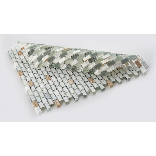 Andova Tiles ANDOVA TILES Tino 0.38" x 0.75" Natural Stone Mosaic Wall & Floor Tile - ANDTIN118