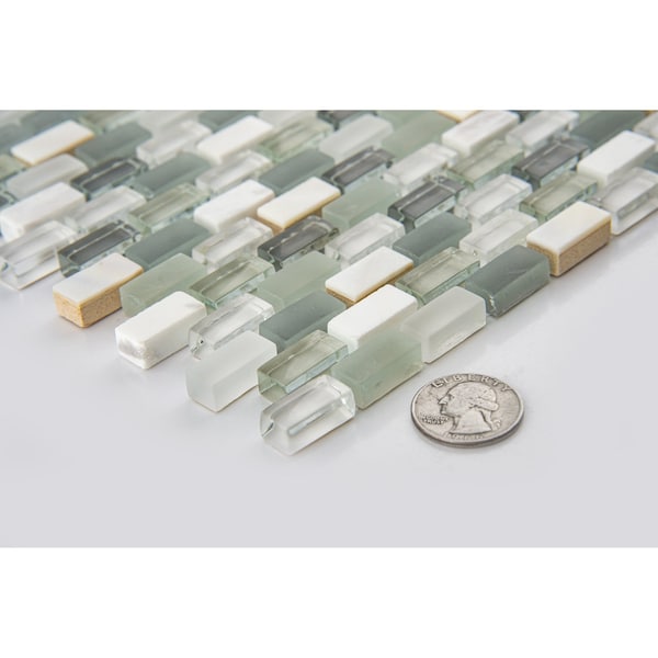 Andova Tiles ANDOVA TILES Tino 0.38" x 0.75" Natural Stone Mosaic Wall & Floor Tile - ANDTIN118