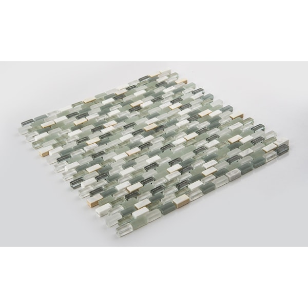 Andova Tiles ANDOVA TILES Tino 0.38" x 0.75" Natural Stone Mosaic Wall & Floor Tile - ANDTIN118