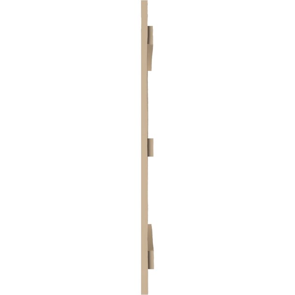Ekena Millwork Rustic Four Board Joined Board-n-Batten Rough Sawn Faux Wood Shutters, 22W x 56H, PR - SHUBJS22X56RSPR