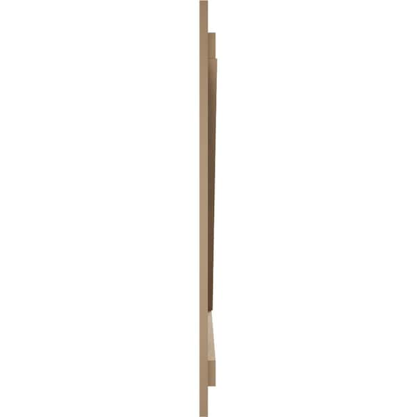 Ekena Millwork Rustic Four Board Joined Board-n-Batten Pecky Cypress Faux Wood Shutters w/Z-Board, 22"W x 70"H - SHUBJZ22X70PCPR