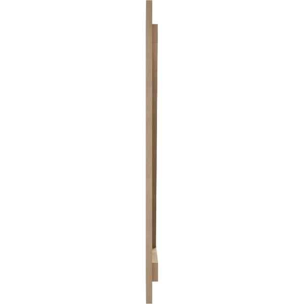 Ekena Millwork Rustic Two Board Spaced Board-n-Batten Rough Sawn Faux Wood Shutters w/Z-Board, 11 1/2W x 26H, PR - SHUBSZ11X26RSPR