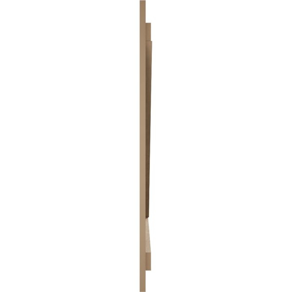 Ekena Millwork Rustic Four Board Joined Board-n-Batten Rough Sawn Faux Wood Shutters w/Z-Board, 22W x 72H, PR - SHUBJZ22X72RSPR