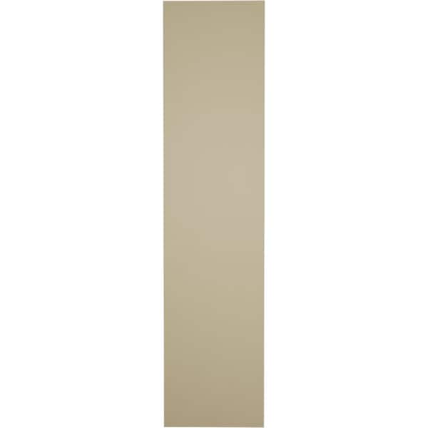 Ekena Millwork Rustic Two Board Joined Board-n-Batten Smooth Faux Wood Shutters w/No Batten, 11W x 84H, PR - SHUBJN11X84SMPR