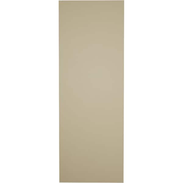 Ekena Millwork Rustic Three Board Joined Board-n-Batten Sandblasted Faux Wood Shutters, 16 1/2W x 84H, PR - SHUBJS16X84SDPR