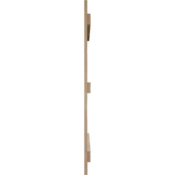 Ekena Millwork Rustic Three Board Joined Board-n-Batten Riverwood Faux Wood Shutters, 16 1/2W x 86H, PR - SHUBJS16X86RWPR