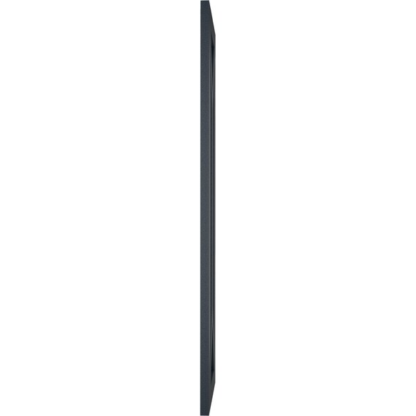 Ekena Millwork True Fit PVC San Carlos Mission Style Fixed Mount Shutters, Starless Night Blue, 12W x 72H, PR - TFP001SC12X072OB