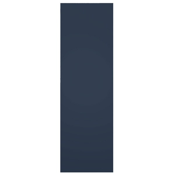 Ekena Millwork True Fit PVC San Carlos Mission Style Fixed Mount Shutters, Starless Night Blue, 12W x 72H, PR - TFP001SC12X072OB