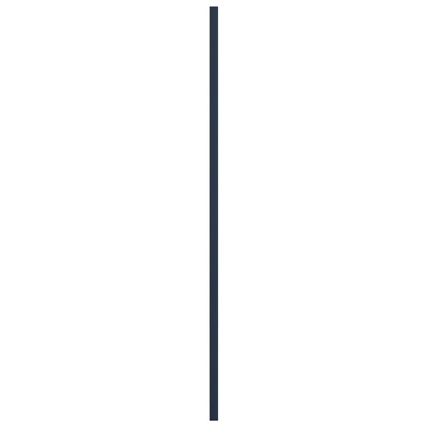 Ekena Millwork True Fit PVC San Carlos Mission Style Fixed Mount Shutters, Starless Night Blue, 12W x 72H, PR - TFP001SC12X072OB