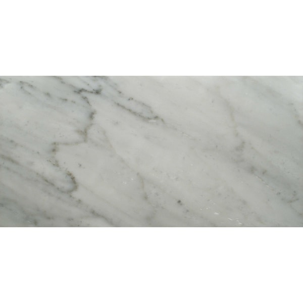 Msi Carrara White 12 In. X 24 In. Honed Marble Floor And Wall Tile, 6PK - ZOR-NS-0059