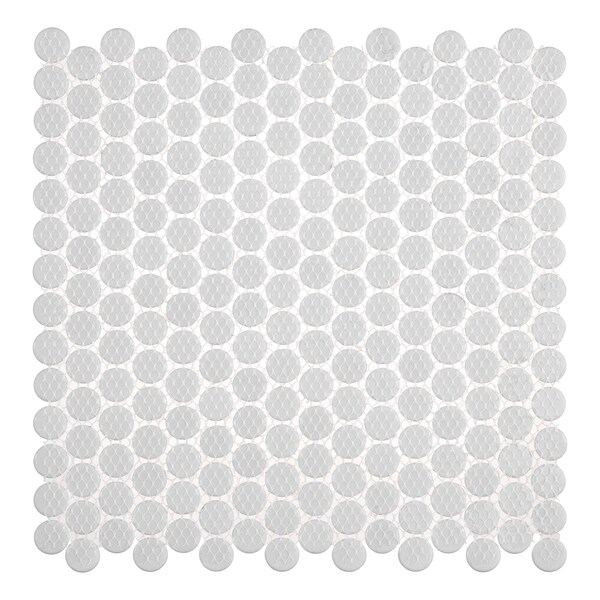 Andova Tiles ANDOVA TILES Dexo 1" x 1" Glass Penny Round Mosaic Wall & Floor Tile - ANDDEX332