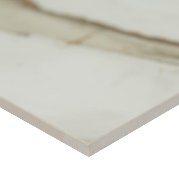 Msi Regallo Calacatta Marbella 24"X48" Polished Porcelain Floor And Wall Tile - ZOR-PT-0477