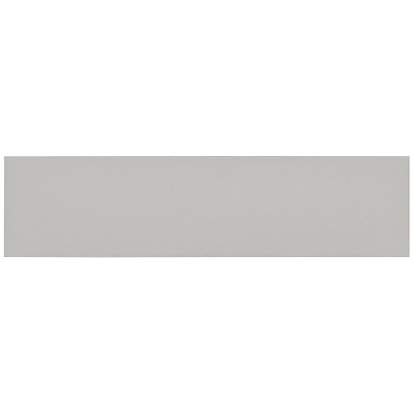 Msi Gray Glossy 4 In. X 16 In. Glazed Ceramic Wall Tile, 20PK - ZOR-PT-0152