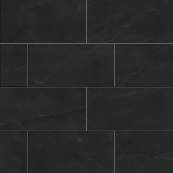 Msi Regallo Midnight Agate 12" X 24" Matte Porcelain Floor And Wall Tile, 7Pk - ZOR-PT-0783